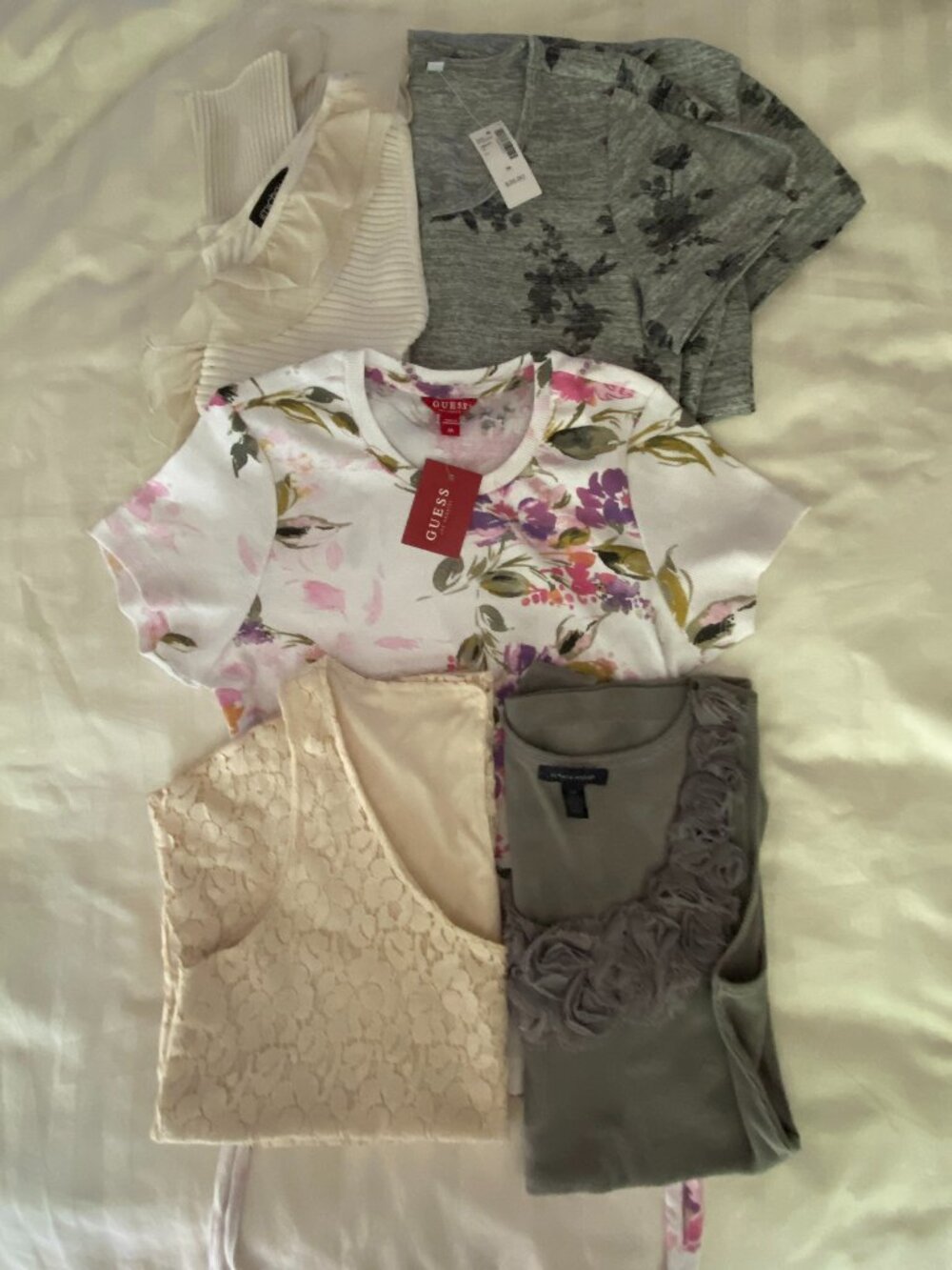 Gess, Tommy Hilfiger, JMichaels, Reitmans Tops Set of 5